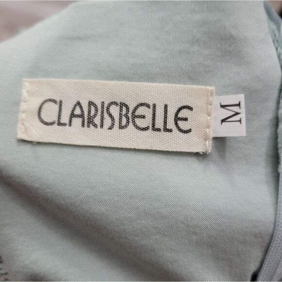 Clarisbelle shoulder tie cute mint green dress - Picture 13 of 13